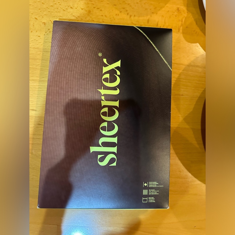 Shertex Semi opaque rip resist tights.